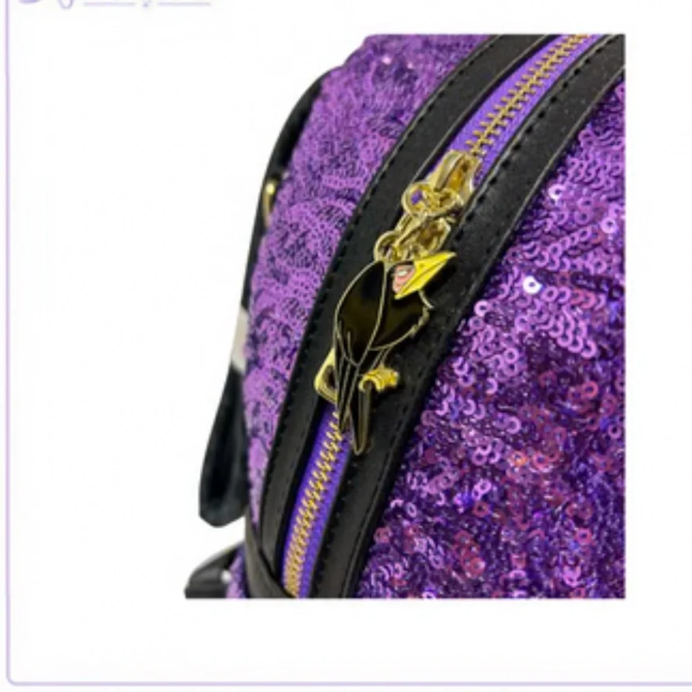 Loungefly Disney Sleeping Beauty Maleficent Lenticular Mini Backpack UK Exc
